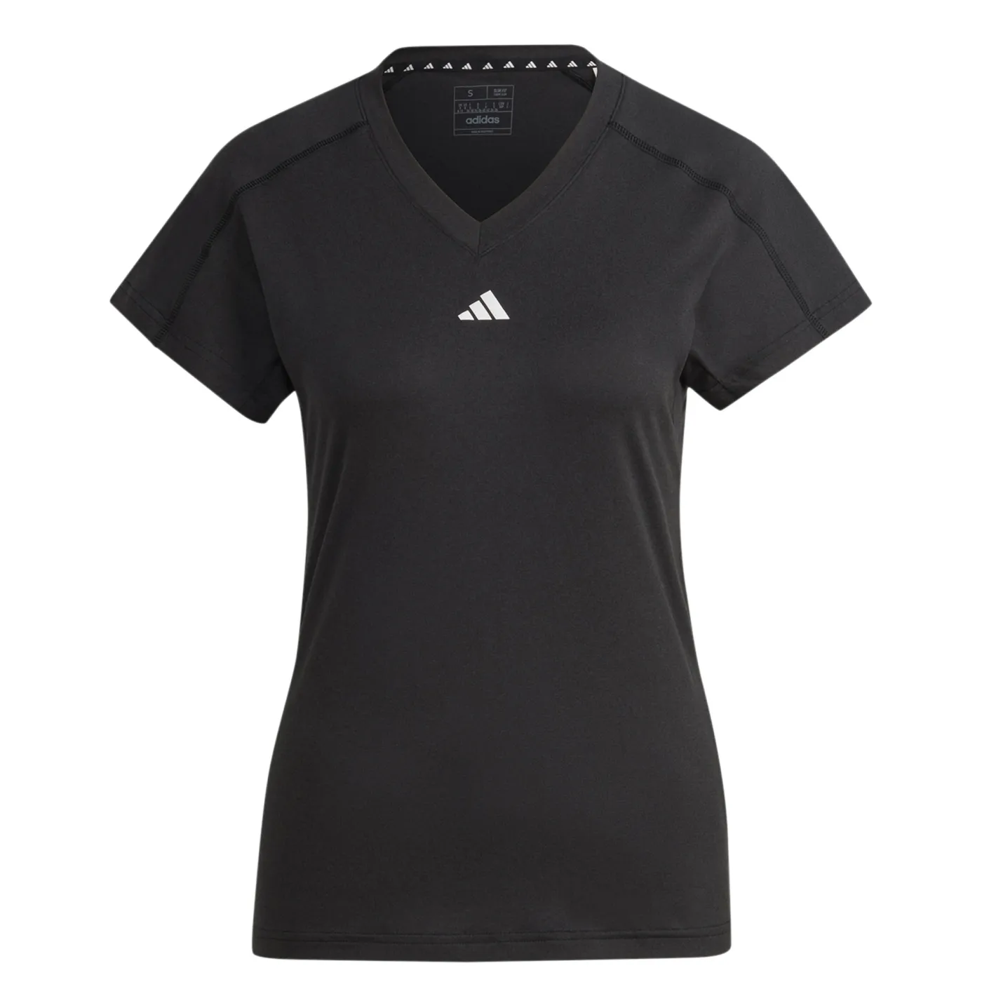AEROREADY Train Essentials Minimal Branding V-Neck T-Shirt