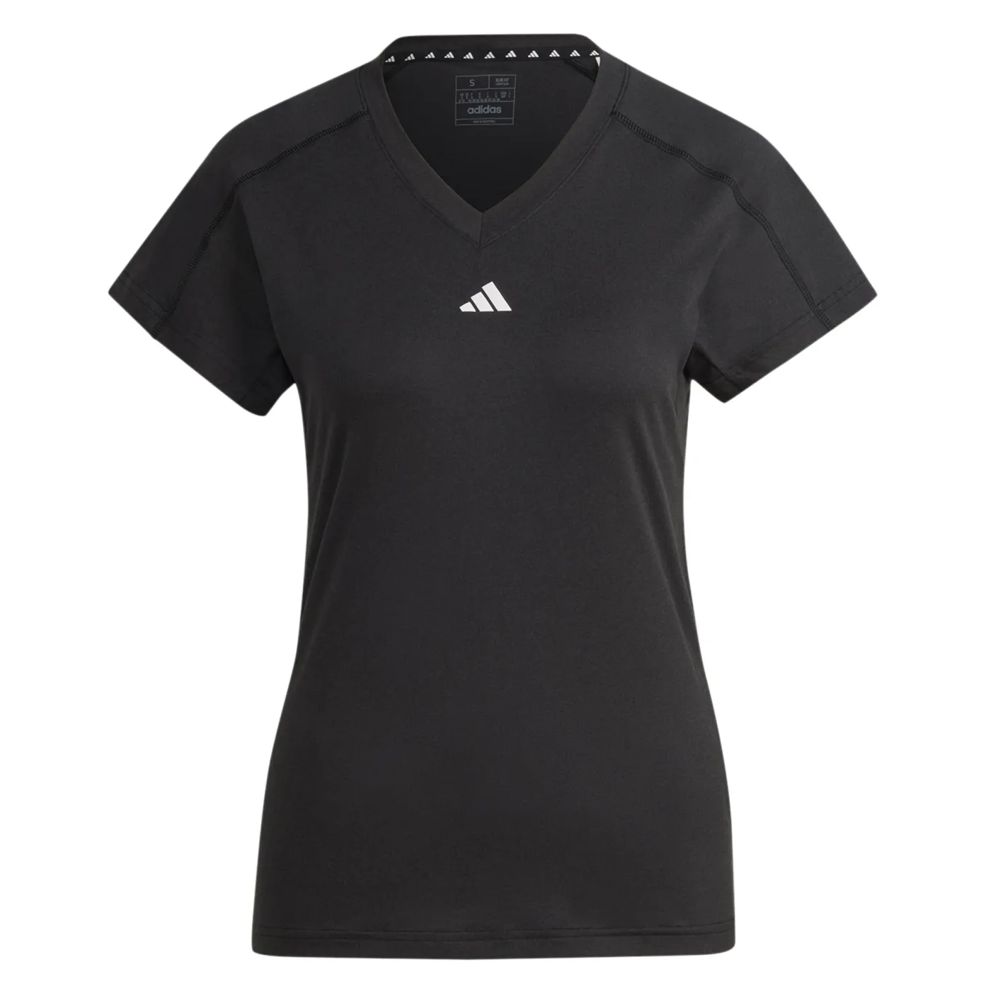 AEROREADY Train Essentials Minimal Branding V-Neck T-Shirt