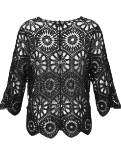 Ajour Häkel Strickjacke