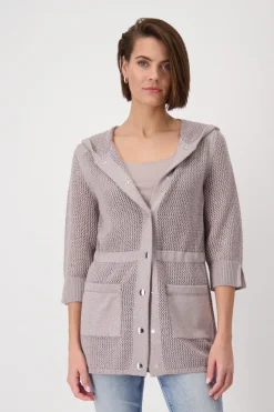 Ajour Strickjacke