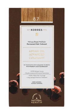 ARGAN OIL Hochentwickelte Haarcoloration Toffee 8.7