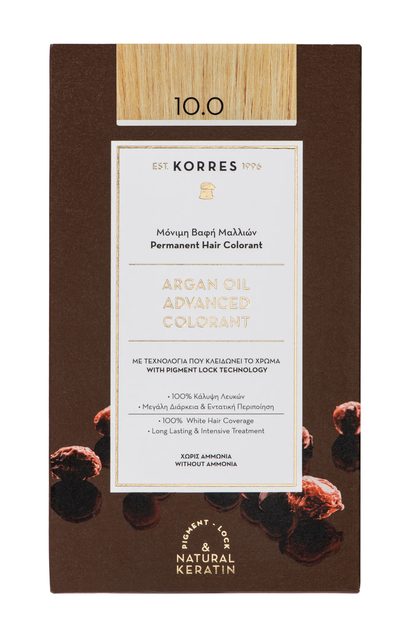 ARGAN OIL Hochentwickelte Haarcoloration Platinum Blonde / Platinblond 10.0