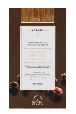 ARGAN OIL Hochentwickelte Haarcoloration Golden / Honey Blonde / Honigblond Gold 7.3