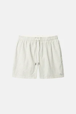 Badehose in Seersucker-Optik