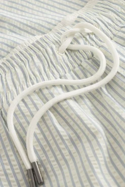 Badehose in Seersucker-Optik