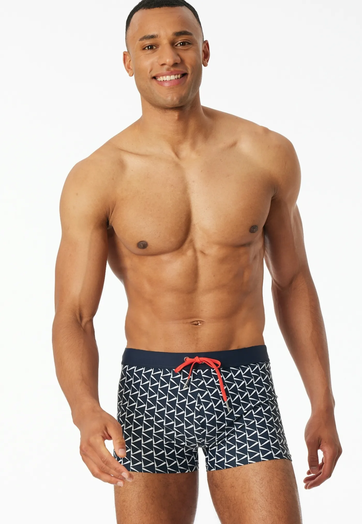 Badehose mit Bein