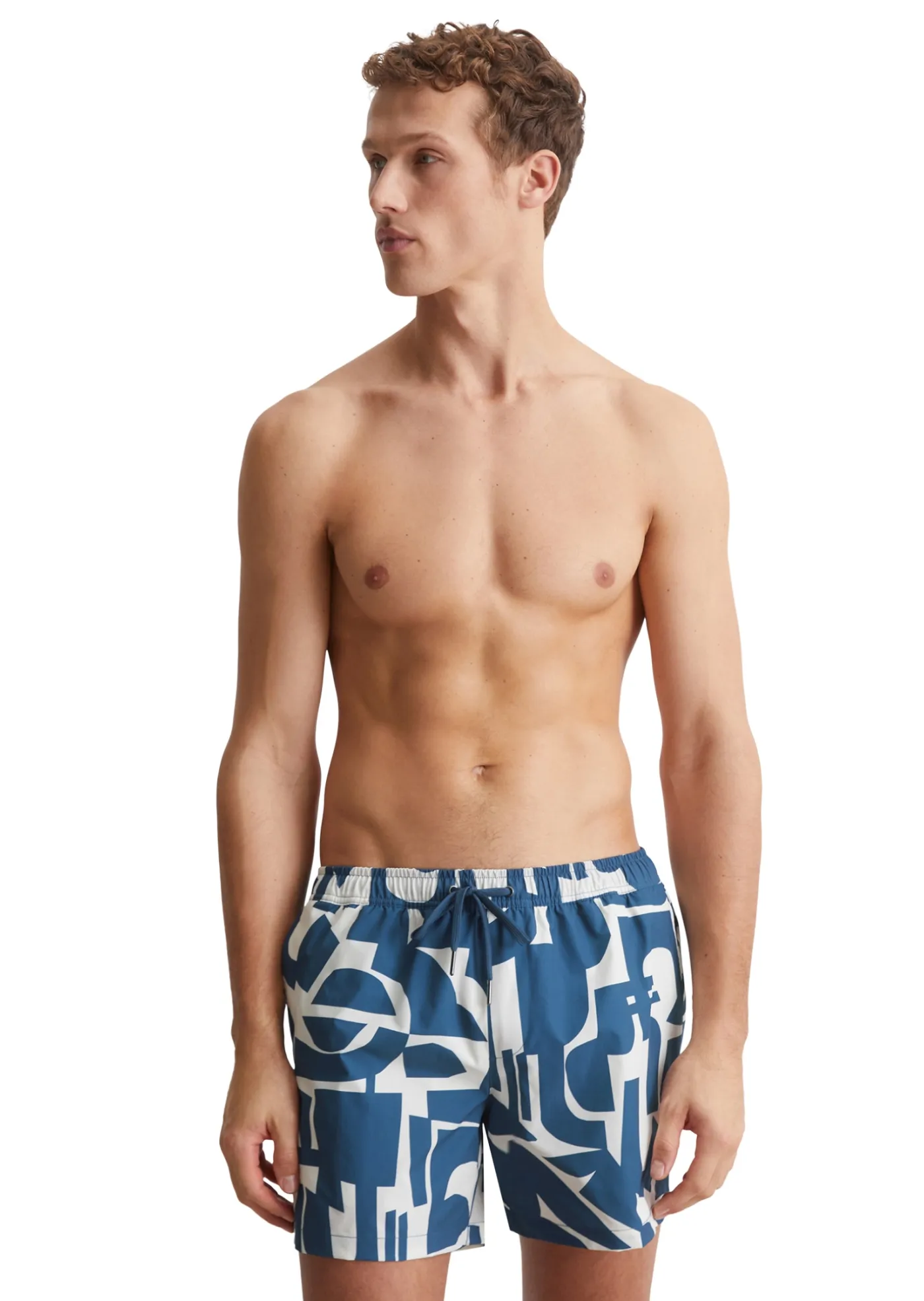 Badeshorts aus recyceltem Material