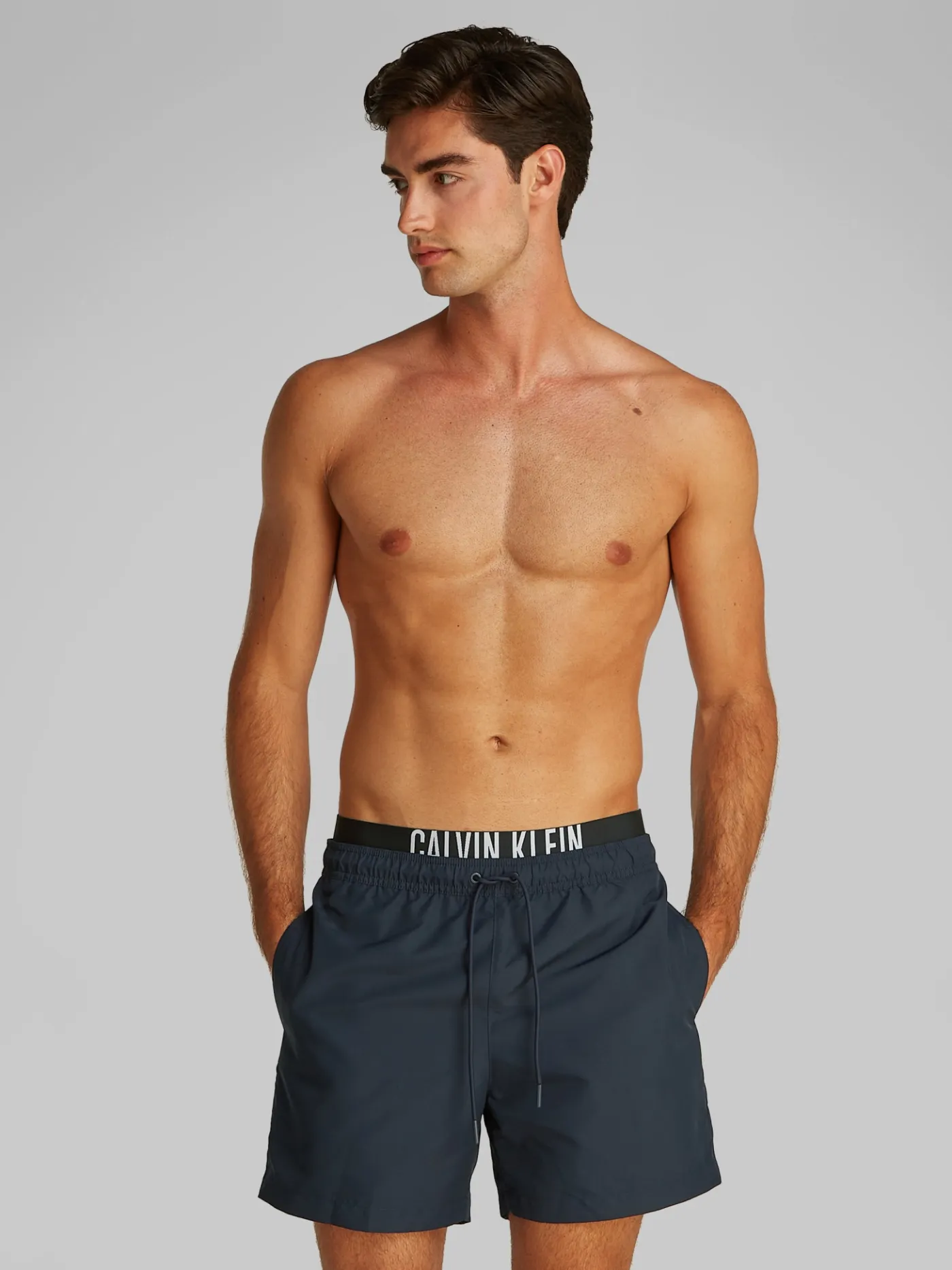 Badeshorts mit doppeltem Bund