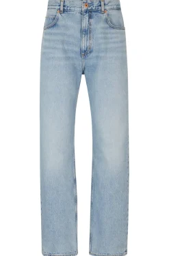 Baggy-Fit Jeans aus schwerem Baumwoll-Denim