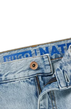 Baggy-Fit Jeans aus schwerem Baumwoll-Denim