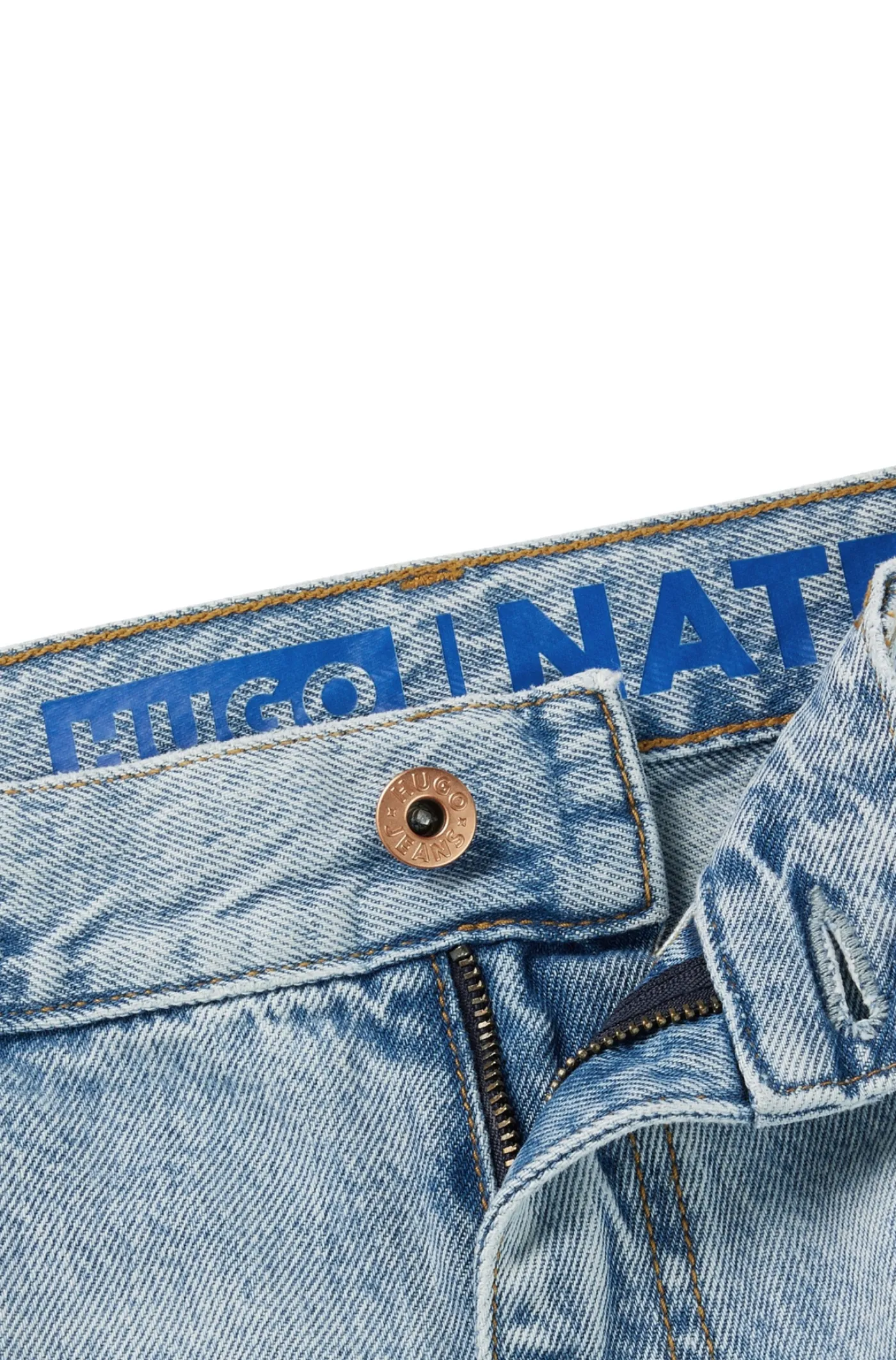 Baggy-Fit Jeans aus schwerem Baumwoll-Denim