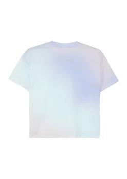 Baumwollshirt im Boxy Fit mit Farbverlauf