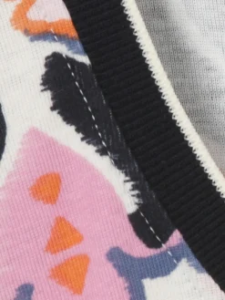 Baumwoll-Shirt mit Allover-Print