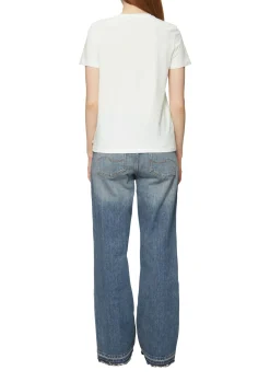 Baumwollshirt mit Frontprint