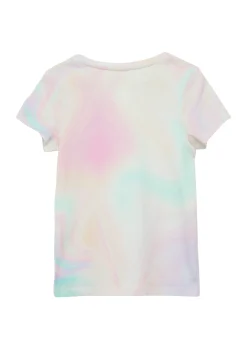 Baumwoll-T-Shirt mit Farbverlauf