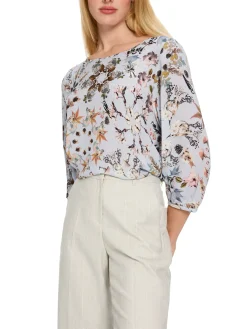 Bedruckte Viskosebluse