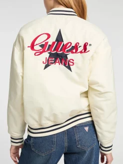 Bestickte College-Jacke