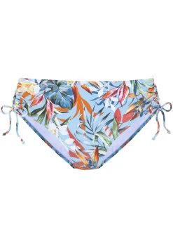 Bikinihose mit Raffung