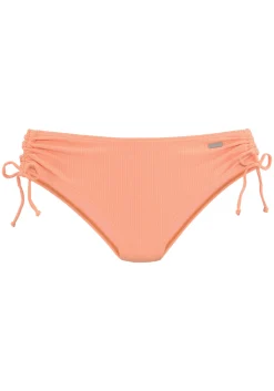 Bikinihose mit Raffung