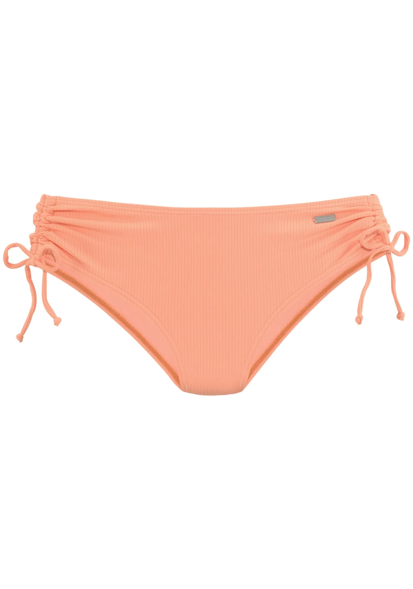 Bikinihose mit Raffung