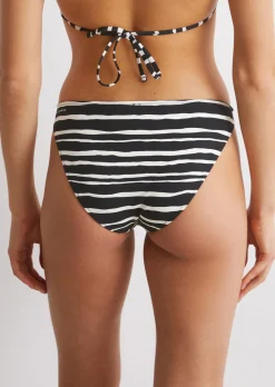 Bikini-Slip im Streifen-Dessin