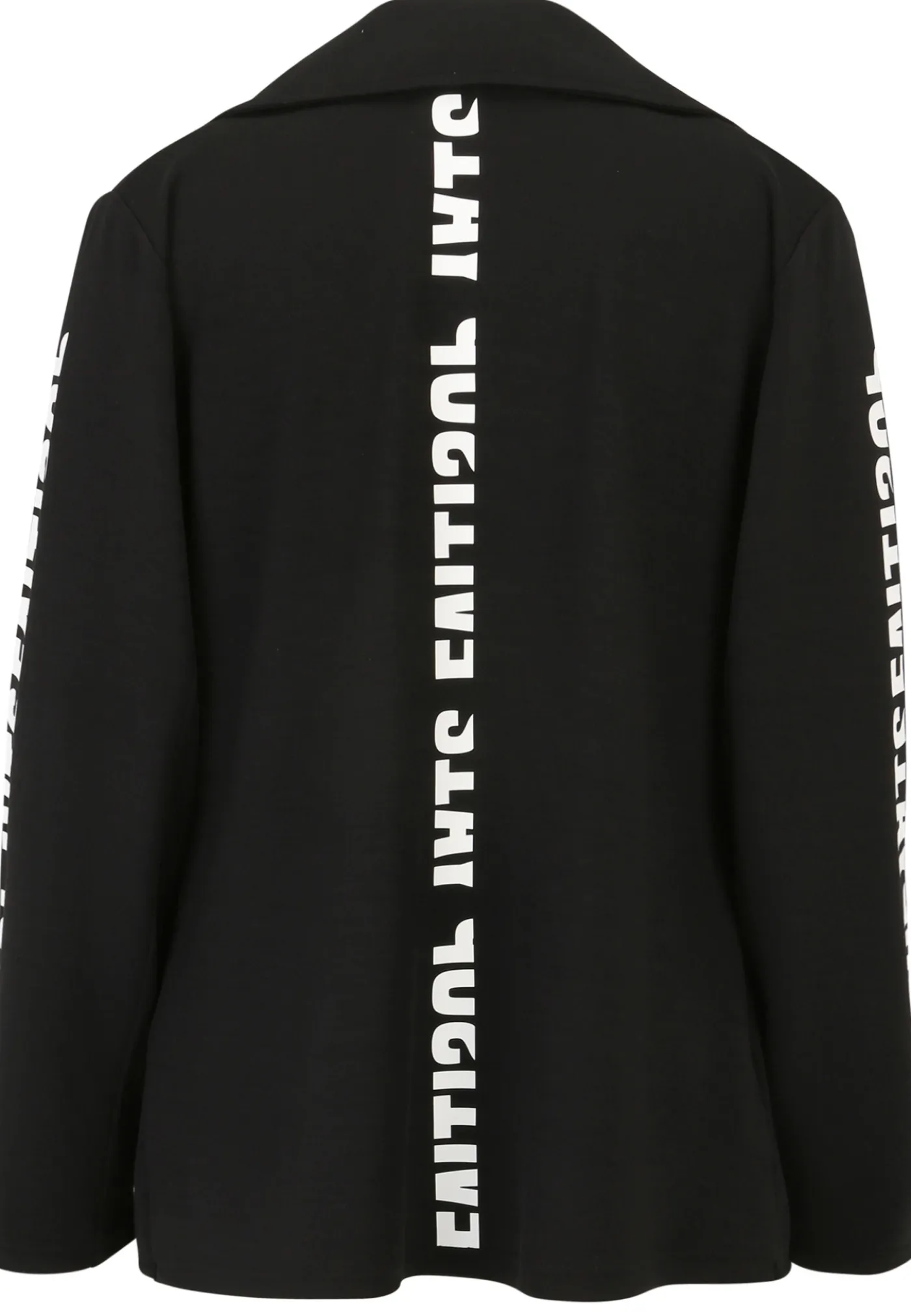 Blazer aus Sweatware mit Motiven