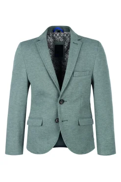 Blazer in Jersey-Melange-Optik