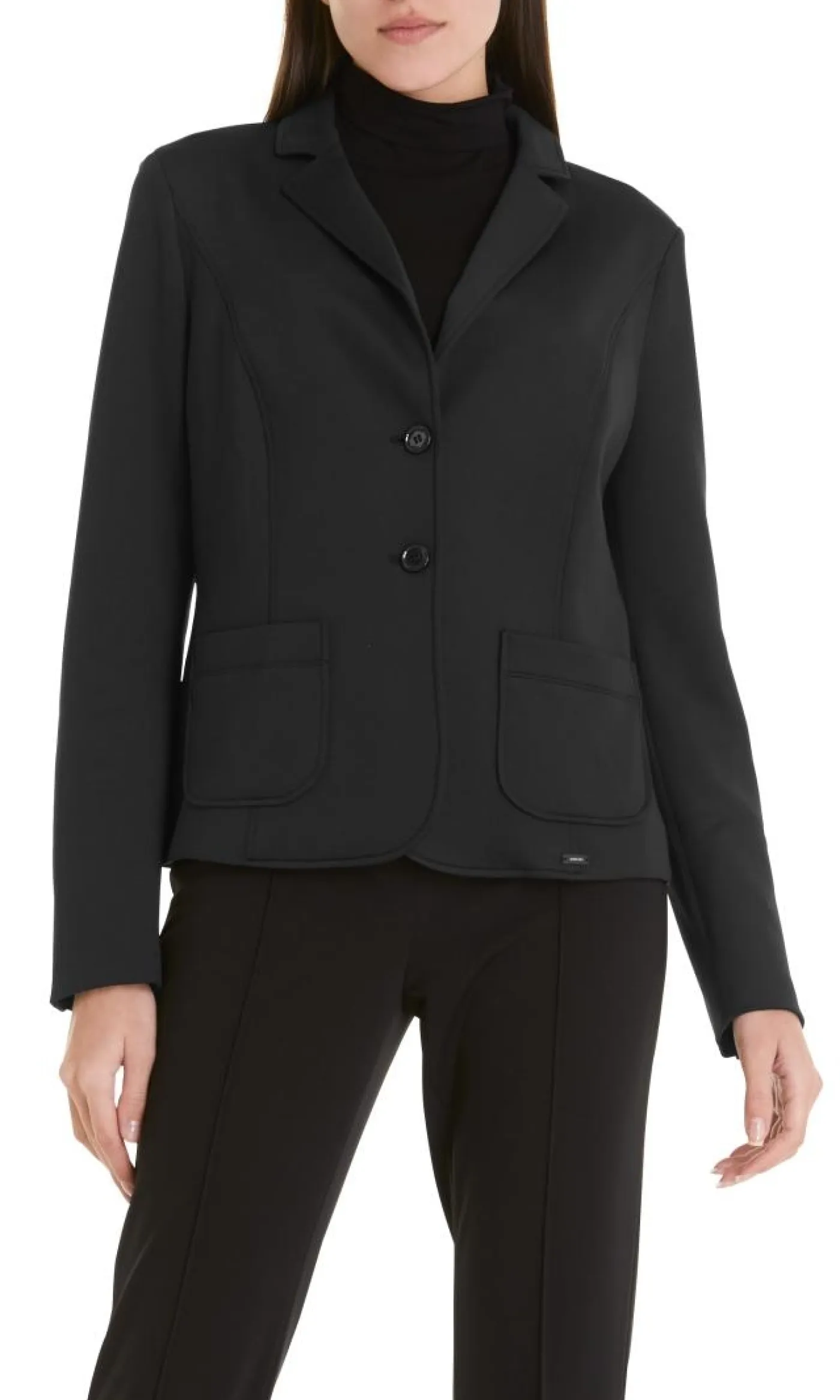 Blazer mit aufgesetzten Taschen