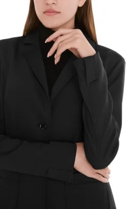 Blazer mit aufgesetzten Taschen