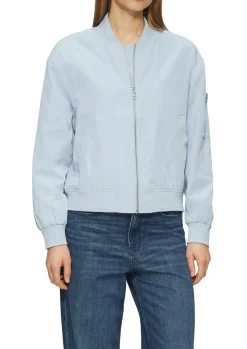 Blouson im Relaxed Fit mit Rippbündchen