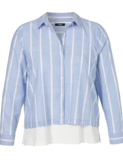 Bluse Hemdkragen