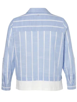 Bluse Hemdkragen