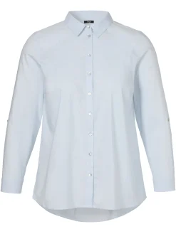 Bluse Hemdkragen