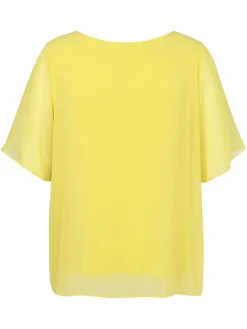 Bluse mit Rundhals