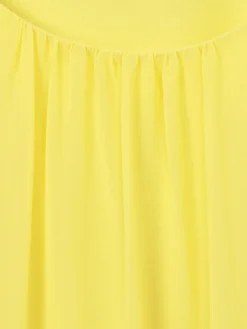 Bluse mit Rundhals