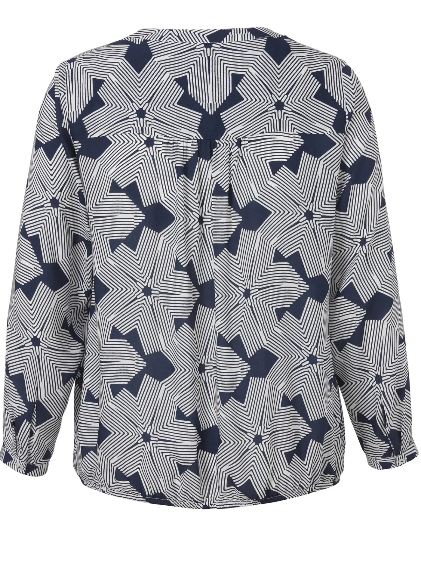 Bluse mit V-Ausschnitt