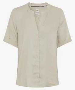Bluse aus reinem Leinen