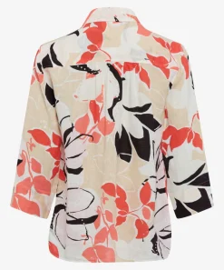 Bluse aus reinem Leinen
