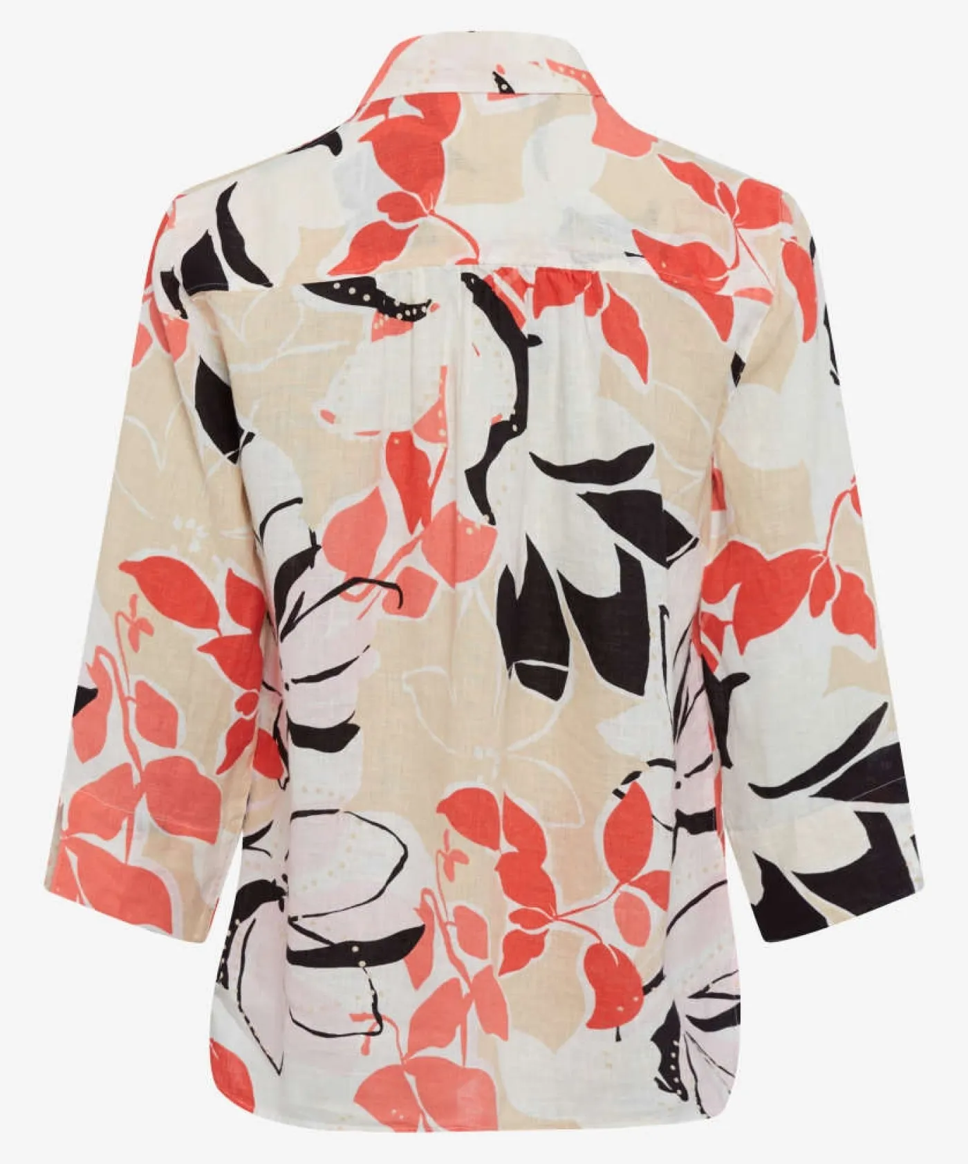 Bluse aus reinem Leinen