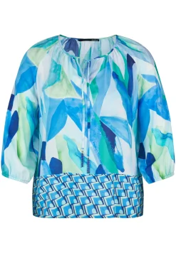 Bluse im Mustermix