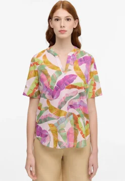Bluse Leinwandgewebe