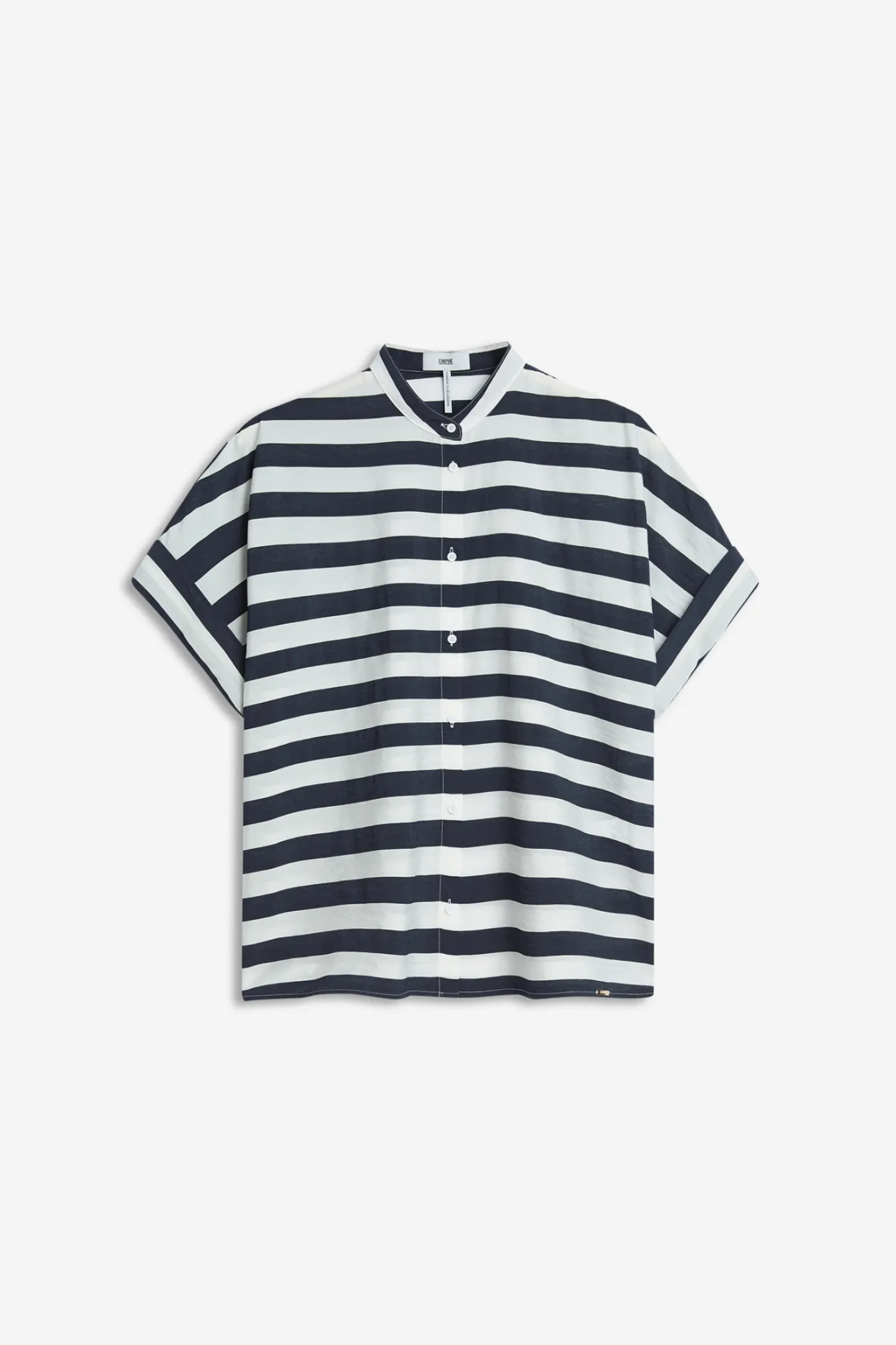 Bluse mit breiten Streifen