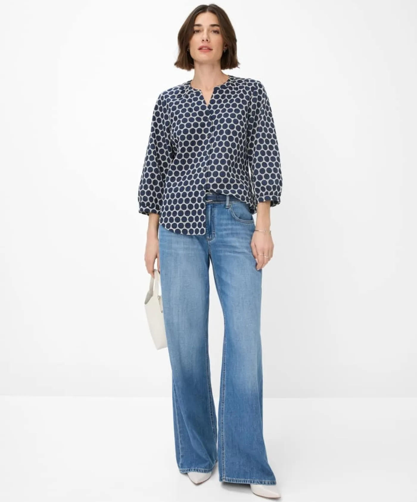 Bluse mit Knopfleiste