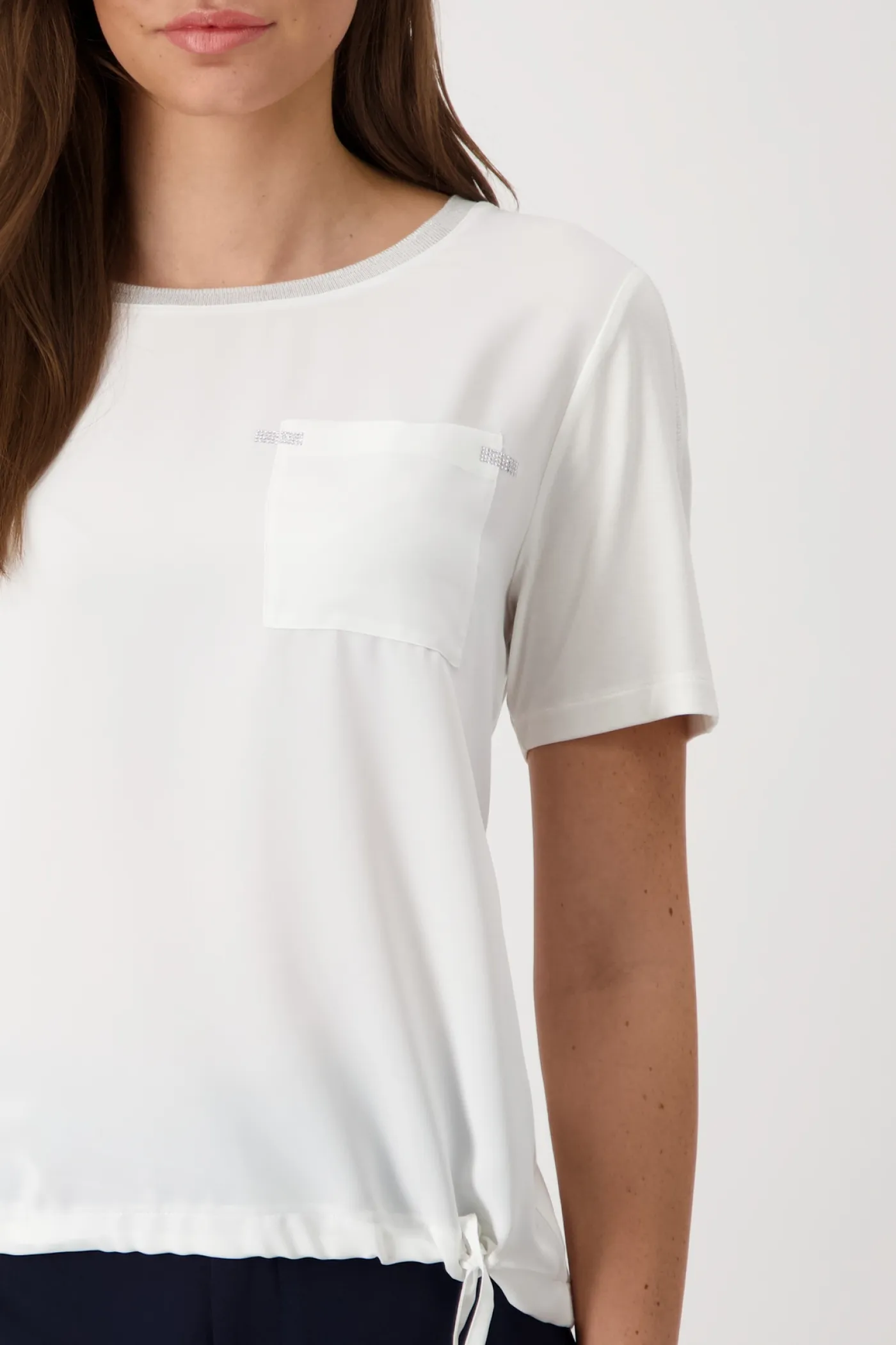 Blusenshirt mit Brusttasche