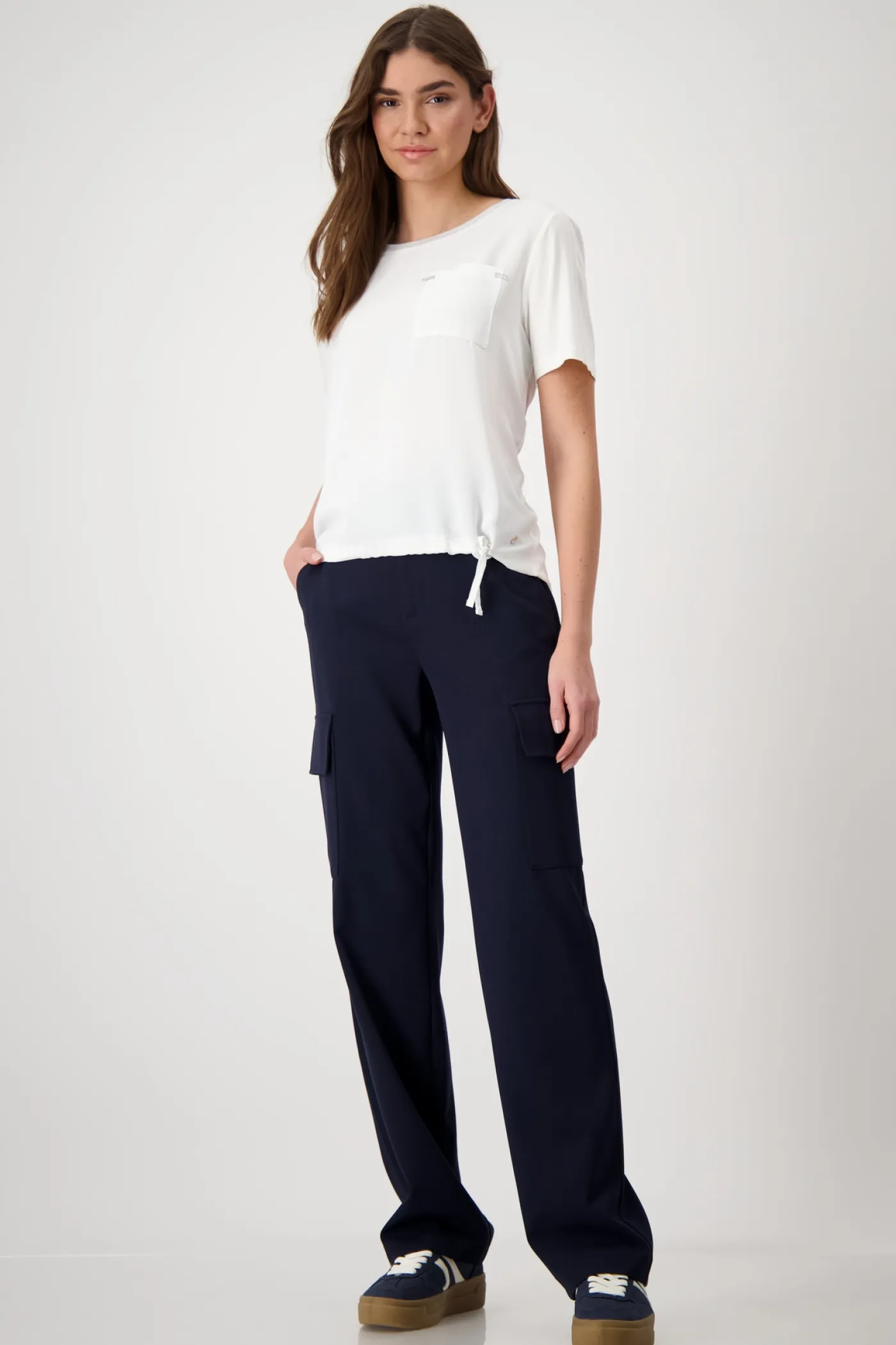 Blusenshirt mit Brusttasche