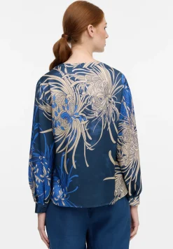 Bluse Twill Langarm