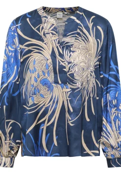 Bluse Twill Langarm
