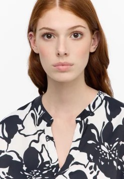 Bluse Viskose Langarm
