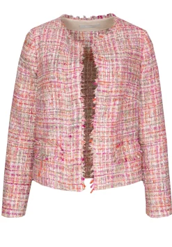 Bouclé Jacke