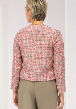 Bouclé Jacke